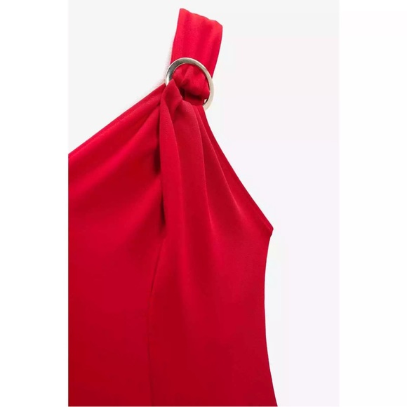 ZARA RING TRIM CROSS STRAP BODYSUIT - Picture 6 of 6